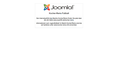Desktop Screenshot of fussball.kocher-rems.info