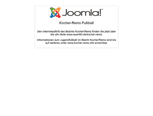 Tablet Screenshot of fussball.kocher-rems.info